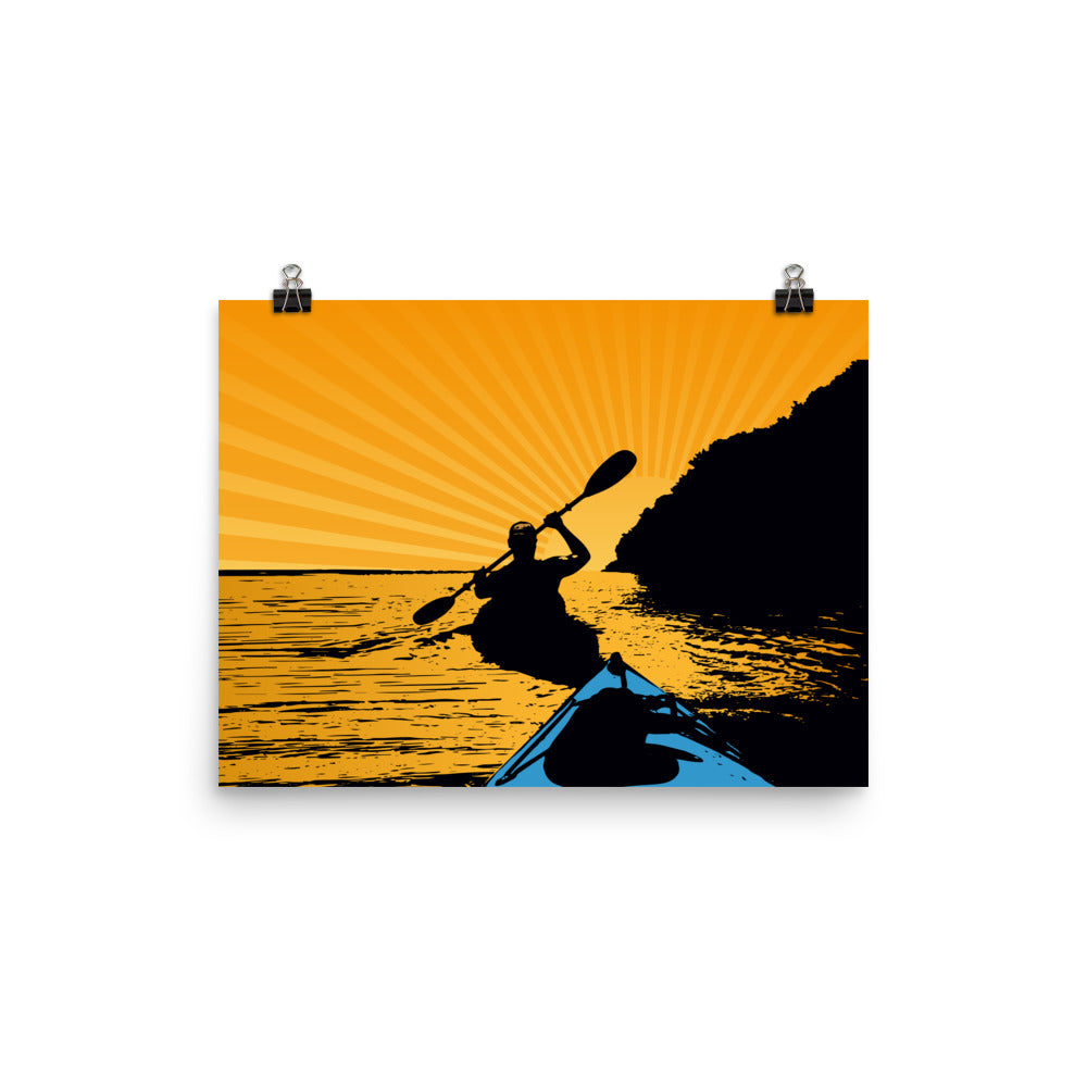 Paddle Happy Art Print